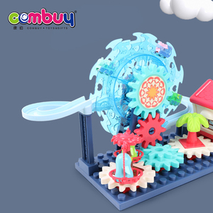 Gear giocattoli educativi di musica HA CONDOTTO LA pista elettrica building block FAI DA TE - Product Image 3