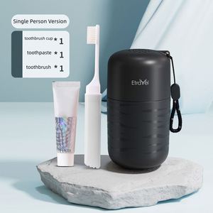Custom Logo Printed Plastic Travel <b>Toothbrush</b> <b>Holder</b>-Portable for Business Trip Camping & School Use - Product Image 3
