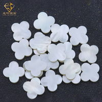 Gem 6mm/8mm/10mm Dubaï Prix de gros Usine Naturel Onyx Agate Rouge Coquille Blanche Malachite Trèfle Quatre Fleurs Gemmes