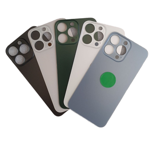 Couverture arrière en verre remplaçable de haute qualité pour <span class=keywords><strong>iPhone</strong></span> 12 12mini 13 14Pro couverture arrière à grand trou couverture arrière en verre de batterie - Product Image 2