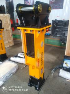 SOOSAN SB 43 Mini pelleteuse chargeuse-pelleteuse chargeuse compacte Type de boîte disjoncteur hydraulique nouvel état comprenant un ciseau à moteur - Product Image 5