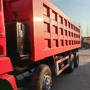 Shacman d'occasion 380 chevaux 6x4 10 pneus camion à benne basculante diesel carburant direction gauche Howo camion vente Weichai état d'occasion - Product Image 6