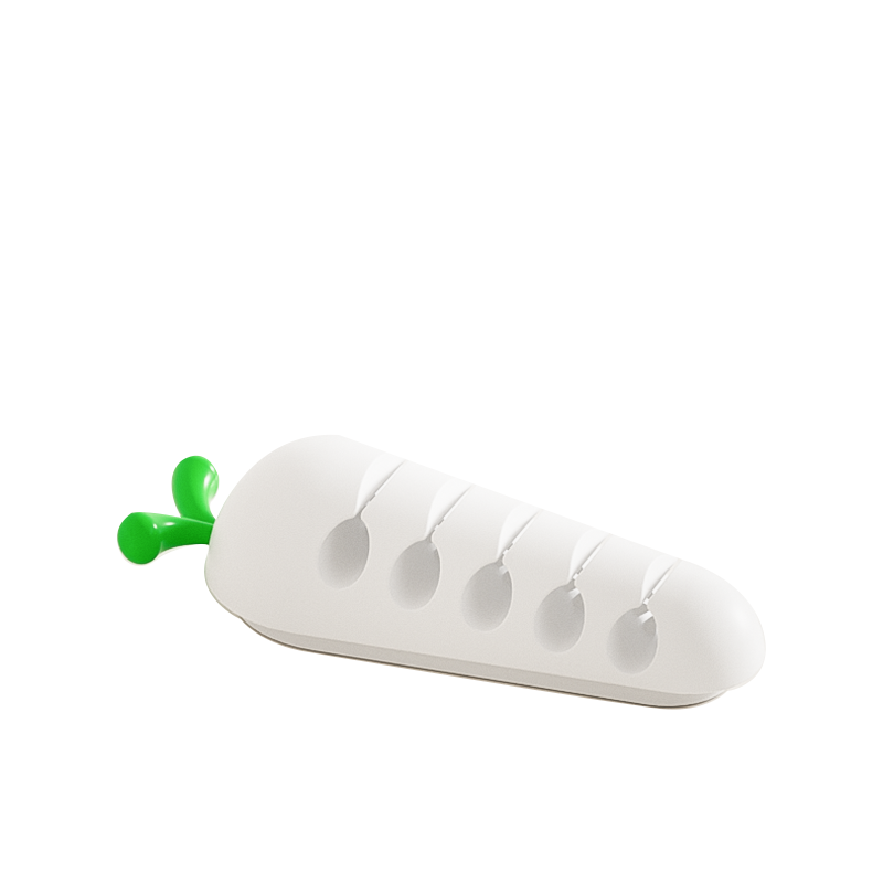 White Cable Organizer