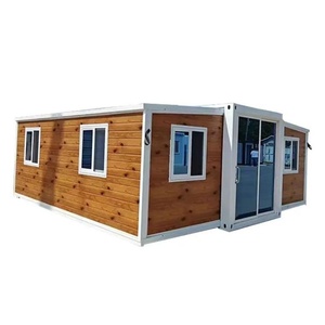 <span class=keywords><strong>Nuova</strong></span> Casa Container Modulare Pieghevole a Doppia Ala Espandibile, Edificio per Uffici Prefabbricato, Appartamento Moderno, Fattoria - Product Image 1