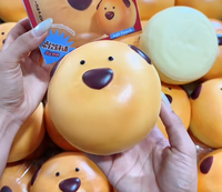Hachimi Bagel Chien Squishy Slow Rising Squeeze Fidget Soulagement Du Stress En Gros PU Mousse Jouet À Collectionner