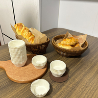 Papier sulfurisé alimentaire jetable double face, imperméable, résistant à la graisse, résistant à la chaleur, antiadhésif et recyclable pour la cuisson des biscuits