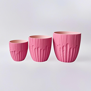 Petits pots à fleurs pour succulentes, mini-pots à cactus, joli vase de bureau pour la décoration de la maison, ensemble de pots à plantes en céramique - Product Image 2