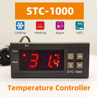 Termostato Digital Inteligente STC-1000 Controlador de Temperatura para Congelador e Incubadora con Soporte Personalizado OEM y ODM