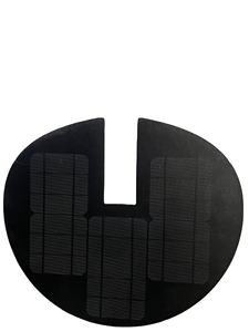 <span class=keywords><strong>Panneau</strong></span> <span class=keywords><strong>solaire</strong></span> flexible personnalisé en forme <span class=keywords><strong>de</strong></span> triangle 50W 60W 80W 100W 12V 18V 24V en époxy PET ETFE pour abris solaires et parasols - Product Image 1