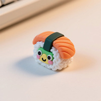 Sushi Journey Keycap Conception artisanale en résine personnalisable pour les claviers MX Services d'usinage selon les exigences