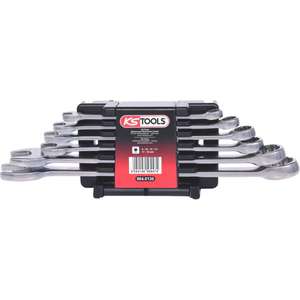 KS TOOLS-Juego de llaves combinadas de ACERO INOXIDABLE 964,0130, offset (6 uds)-HERRAMIENTAS DE ACERO INOXIDABLE EAN 4042146569474 - Product Image 1