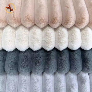 ZY Polyester One Side Fluffy Faux Fur Shaggy Fabric for <strong>Rug</strong> Carpet Home <strong>Textile</strong> - Product Image 4