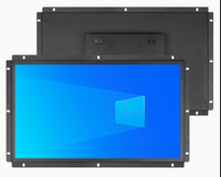 Écran tactile industriel LCD FHD 27 pouces à cadre ouvert 1080p avec 1000 nits pour extérieur, luminosité ajustable automatiquement