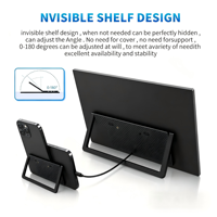 Moniteur portable 13,3 pouces 2K 2560x1440 IPS 100% sRGB USB C Écran externe pour MacBook