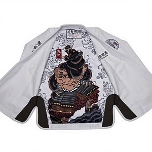 Kimono de Jiu Jitsu Brasileño de 550 GSM, 100% Algodón, para Entrenamiento y Competencia, Personalizado para Adultos - Product Image 1