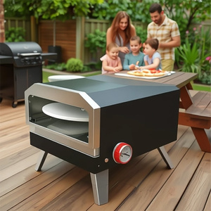 <span class=keywords><strong>Four</strong></span> à pizza <span class=keywords><strong>électrique</strong></span> portable en promotion, <span class=keywords><strong>mini</strong></span>-machine à pizza rotative à gaz pour boulangerie, automatique, en acier inoxydable - Product Image 6