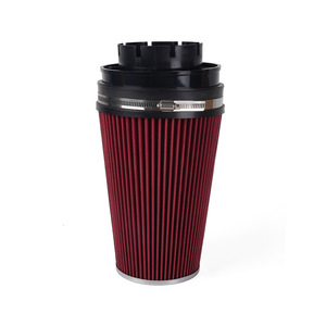 High Flow Air Intake Filter 102mm Dry Red Black Blue For Car Upgrade Retrofit 170x310mm - Product Image 5