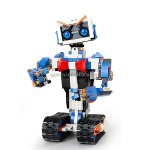 रचनात्मक प्रोग्रामिंग रोबोट खिलौना ईंट निर्माण सेट आर सी रोबोट खिलौने इमारत ब्लॉकों