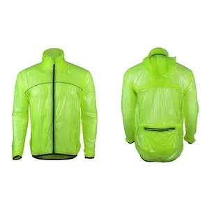 Fabriek Prijs Reflecterende Fietskleding Regenjas Dames Mtb Fiets Jas Kleding Waterdicht Winddicht Mannen Regenjas