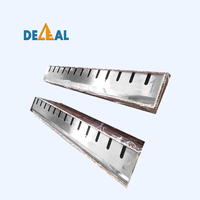 2750mm 180mm 16mm A8 acier allié placage de bois couteau à éplucher pour Cremona URUKO tondeuse trancheuse éplucheur tour découpeuse