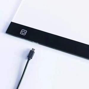 Diamant Peinture <span class=keywords><strong>A4</strong></span> Dimmable LED Tablette Accessoire Acrylique Peint À La Main Outil avec Motif Emballé Dans La Boîte - Product Image 4