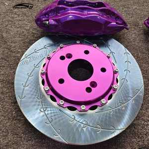 Kits de frenos grandes F50 4 pistones para ruedas de 17 pulgadas Passat Honda Civic Jazz <span class=keywords><strong>Toyota</strong></span> <span class=keywords><strong>GT86</strong></span> <span class=keywords><strong>BMW</strong></span> E90 318i Audi A4B8 - Product Image 2