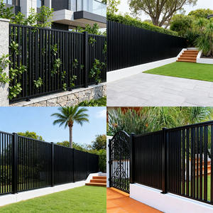 Portails automatiques électriques pour allées - <span class=keywords><strong>Portail</strong></span> <span class=keywords><strong>coulissant</strong></span> à cantilever en aluminium pour la confidentialité des propriétés, profilés en aluminium de qualité supérieure - Product Image 4