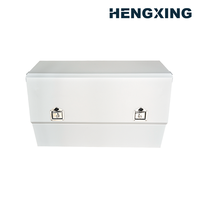 Caja de Acero Lacada e Impermeable para Camión |   Almacenamiento Exterior Resistente al Polvo de Alta Resistencia Directo de Fábrica