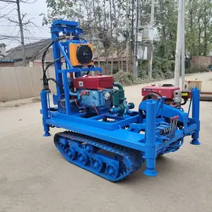 Fábrica ordinaria 200M Profundidad Tractor Montado Plataforma de perforación de pozos de agua Japón para la venta Máquina de perforación de pozos de agua para la venta