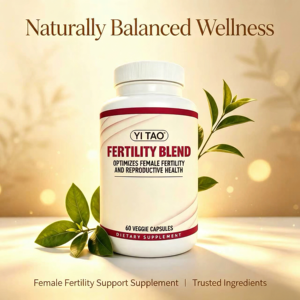 Cápsulas de Apoyo a la Fertilidad Femenina ODM, Mezcla para la Salud Reproductiva, Suplemento Dietético Vegetariano, Fabricación de Marca Privada, 60 Cápsulas - Product Image 4