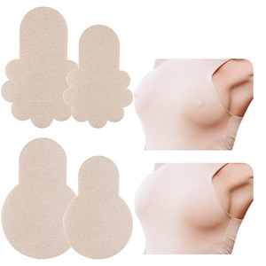 Parches para Senos Deportivos, Anti-rozaduras, Anti-exposición, Invisibles, Sin Costuras, con <span class=keywords><strong>Forma</strong></span> <span class=keywords><strong>de</strong></span> Flor, Cubrepezones Desechables - Product Image 1