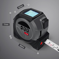 Télémètre laser industriel 3-en-1 de qualité professionnelle, portée 40m, précision 2mm, garantie 3 ans pour la construction résidentielle