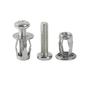 Precio de fábrica: Tornillo y tuerca de máquina con brida de acero inoxidable 316, métricos, de latón negro, semirroscados, DIN6921 M6 M10 M20, 8.8 10.9 - Product Image 1