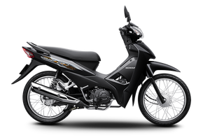 Nouveau Scooter à Essence 4 Temps 110cc Wave Alpha, Moto Underbone Standard Noire, Puissance 6.12kW, Vitesse Max >80km/h - Product Image 6