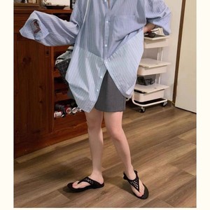 Sandales plates pour femmes, noires, à bout ouvert, avec lanières en corde tressée, semelle respirante en PU, tendance mode été - Product Image 4
