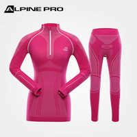 Alpine PRO Mujer Snowboard Deportes de invierno Al Aire Libre Térmico Calzoncillos largos Ropa interior transpirable para actividades de invierno