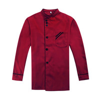 Uniforme Personnalisé de Haute Qualité pour Personnel de Service Hôtelier et de Restaurant, Uniforme de Chef Sushi pour Hommes
