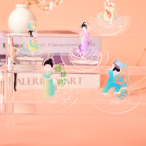อะคริลิคตั้งโต๊ะแบบโยกได้ ขนาดสั่งทำได้ ของตกแต่งโต๊ะอนิเมะ ของขวัญ - Product Image 2