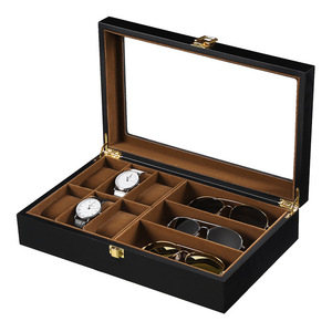 En stock, estuche para relojes y joyas, multicolor, admite personalización, estuche de cuero PU para joyas. - Product Image 6