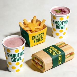 Boîtes à hamburgers en carton isolées écologiques - Imperméables et rigides, gardent les hamburgers au chaud pendant plus de 2 heures - Product Image 3