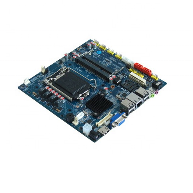 Intel H61 Mini ITX Motherboard for I3, I5, I7  for POS,ATM, Kiosk, Digital Signage and Living Room PC ITX-EM61X11C