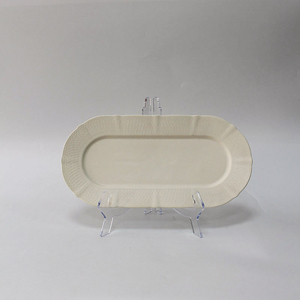 Modèle personnalisé grande viande poisson porcelaine vaisselle vague <span class=keywords><strong>en</strong></span> <span class=keywords><strong>forme</strong></span> <span class=keywords><strong>de</strong></span> <span class=keywords><strong>feuille</strong></span> <span class=keywords><strong>en</strong></span> céramique <span class=keywords><strong>assiette</strong></span> à sushi pour restaurant restauration Assiettes - Product Image 4