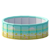 Großer, verdickter PVC-Pool (3 mm dick), faltbar, umweltfreundlich, aufblasbar, für den Außenbereich, Marke Yangchen, für Kinder und Familien.
