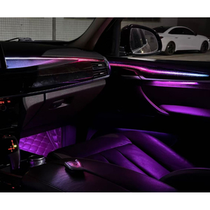 Luz Ambiental LED RGBIC para Automóvil, Tira Acrílica Sinfónica, Lámpara Interior de Neón para BMW X5 2014-2018, Venta al Por Mayor - Product Image 3