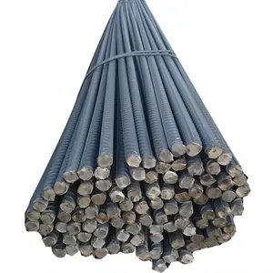 Steel Rebars in Bundles 12mm 16mm 20mm Hot Rolled Deformed Steel Bar Rebar Iron Rod for Construction Rebar Steel