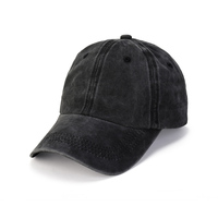 Casquette de baseball promotionnelle à étiquette privée, style streetwear vieilli, design sportif en tissu Dobby