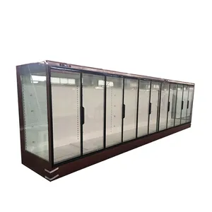 <span class=keywords><strong>Vitrine</strong></span> de supermarché à refroidissement par air, réfrigérateur commercial d'<span class=keywords><strong>occasion</strong></span> à vendre - Product Image 1