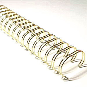 Mạ điện nhôm ánh sáng màu vàng dây O chất kết dính đôi Vòng giấy ràng buộc đôi Vòng dây ràng buộc cho các nhà quy hoạch - Product Image 5