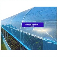 Film PO anti-buée pour serre, film anti-goutte transparent, feuille plastique épaisse, film d'isolation pour toiture de serre agricole et de serres maraîchères