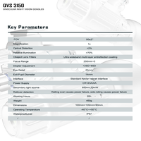 Jumelles de vision nocturne QCNV QVS3140 FOM1600+ GEN2+ – Équipement d'usine avec performances stables – Fabricant professionnel OEM